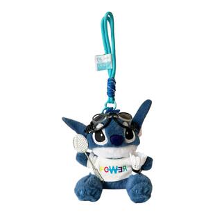 衣服可定制史迪仔飞行员羽毛球拍乒乓球眼镜公仔玩偶包包挂件运动