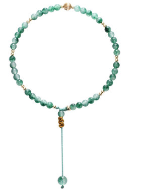 14K包金玉髓女感闺蜜森系手链