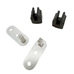 嵌入式消毒柜配件层架碗蓝滑轮滚轮塑料方凹槽滑块轮子金属固定轴