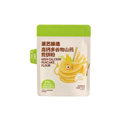 展艺高钙多谷物山药煎饼粉早餐