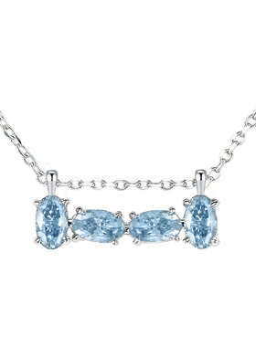 森吾《鲸落》莫桑石项链