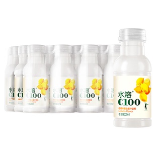 【主播专享】农夫山泉水溶C100柠檬味复合果饮250ml*12瓶量贩装