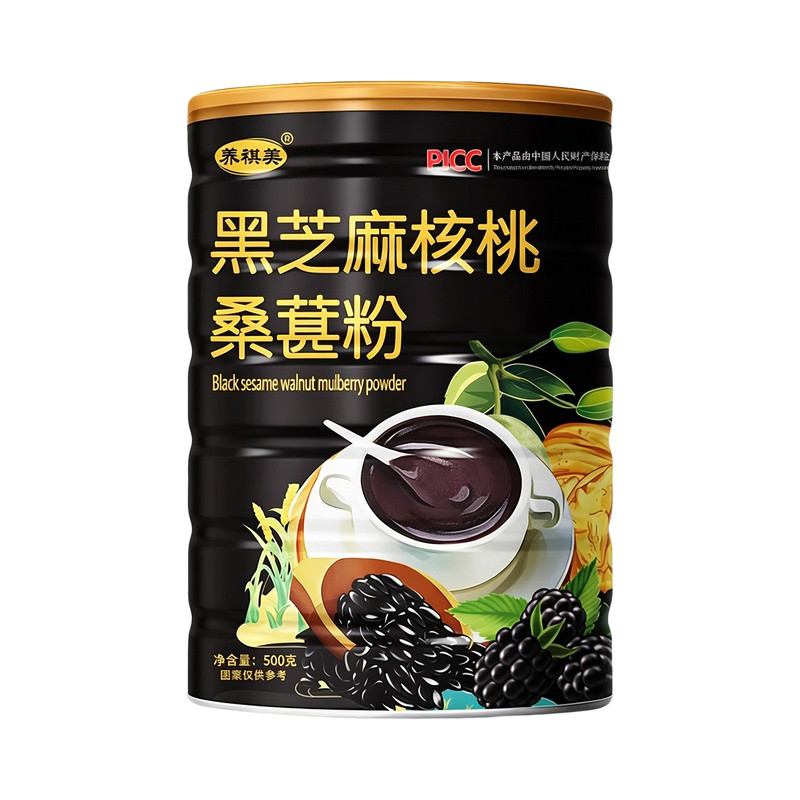 冲泡即食黑芝麻核桃桑葚粉美味
