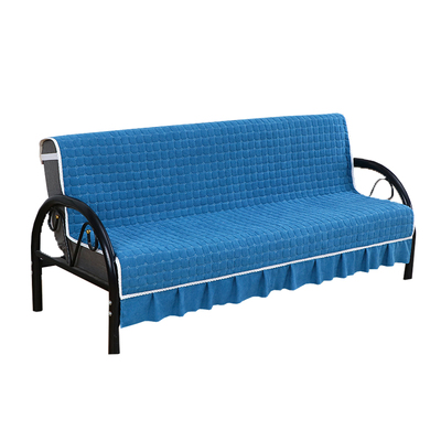 棉麻加厚防滑简约沙发床沙发套罩