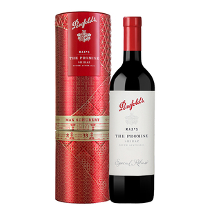 【自营】澳洲进口奔富麦克斯大师承诺干红葡萄酒Max's单支礼盒装