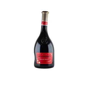 【自营】JP.CHENET香奈半甜红葡萄酒法国进口红酒歪脖女士酒750ml