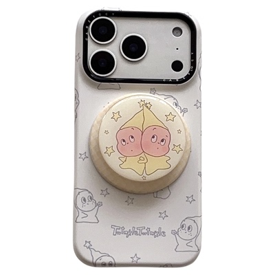 盐白茶ins简约可爱手机壳