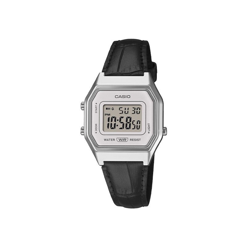 卡西欧官方旗舰店LA680WEL复古方形数显小方块手表男女CASIO