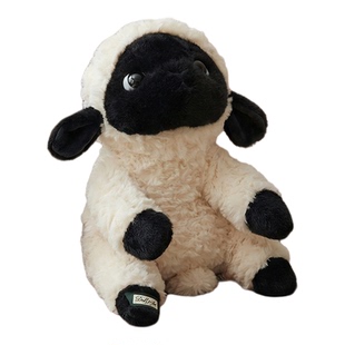 可爱黑脸小羊奥利毛绒玩具安抚公仔陪睡玩偶床上布娃娃生日礼物女