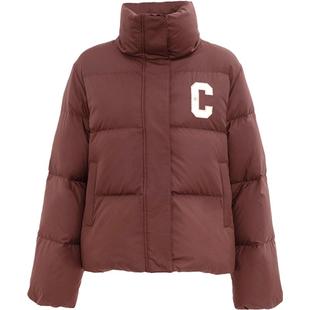 滔搏converse匡威女子短款羽绒服面包服运动休闲外套WCJ097-J9T