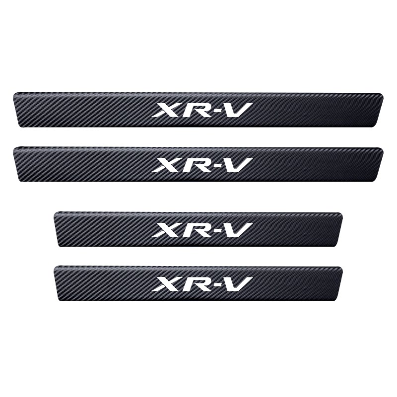 本田XRV门槛条改装饰门边防踩贴