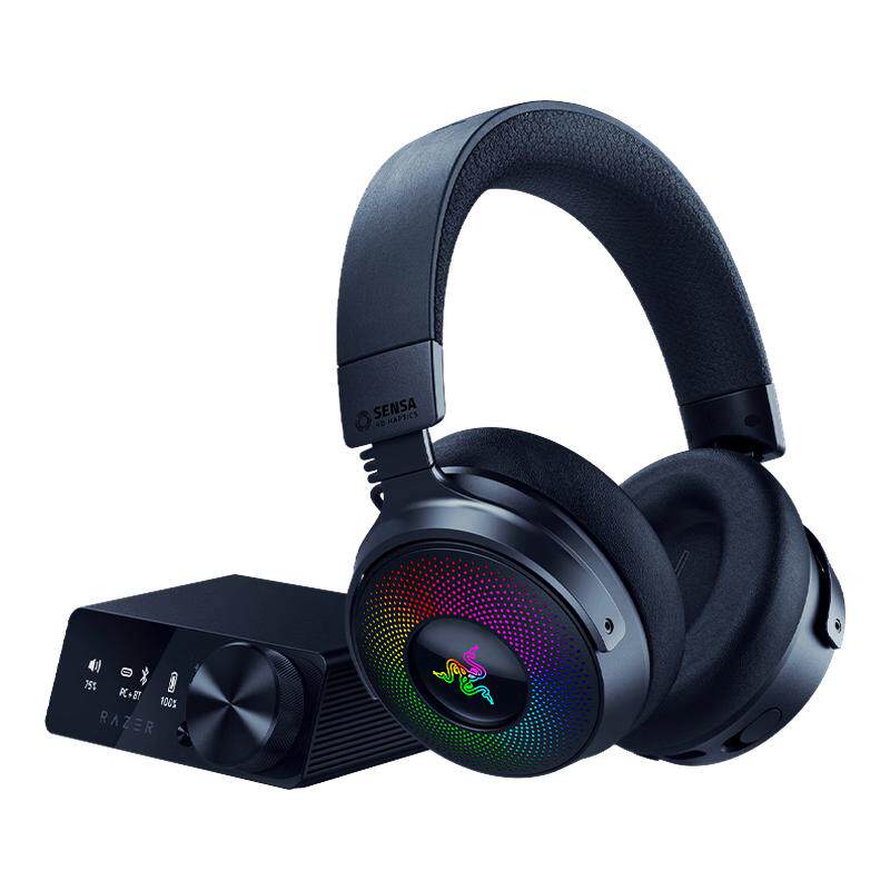 Razer/雷蛇北海巨妖V4专业版四模无线控制台头戴式电竞游戏耳机麦