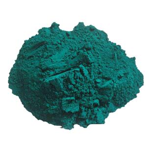 厂家直销5319 酞菁绿G钛青绿肽菁绿有机颜料油溶绿耐高温绿色粉