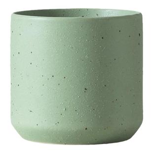 纯色蝴蝶兰陶瓷花盆北欧哑光圆口大号家用金枝玉叶绿植多肉盆栽