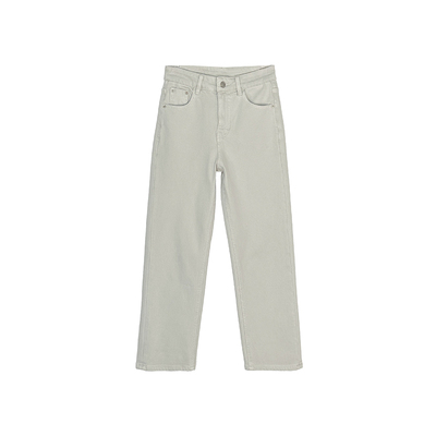 满级好腿型！~加绒烟管牛仔裤女