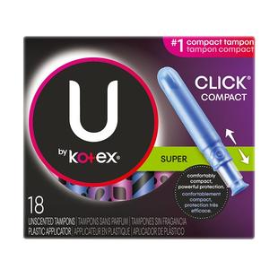 高洁丝棉条短导管式无感内置大流量18支卫生巾姨妈巾