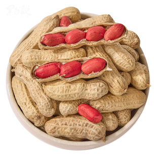 红皮花生2025新货鲜农家原味生的优质散装晒干红衣花生生花生带壳