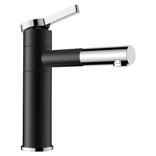 箭牌卫浴单孔水龙头漱口精铜冷热水360旋转洗脸盆浴室柜面盆龙头