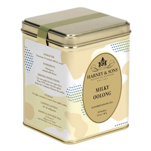 Harney Sons哈尼桑尔丝牛奶乌龙茶茶包茶叶奶茶无糖40g/20包