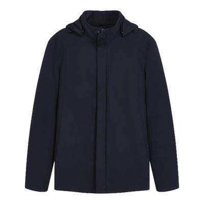 【可脱卸保暖兔绒鹅绒内里】迪柯尼2025年冬季男装行政夹克尼克服