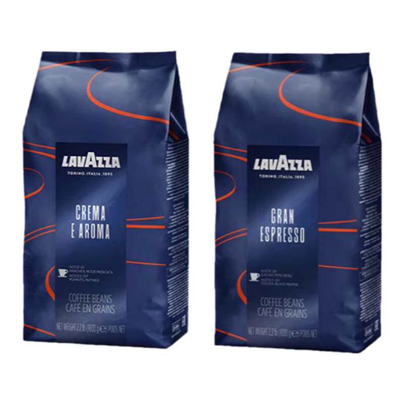 LAVAZZA拉瓦萨意大利意式醇香特浓中度烘焙咖啡豆冷萃咖啡1kg