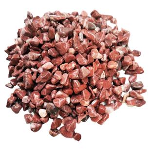 鸡血沙天然鸡血石鱼缸水族箱造景鹦鹉罗汉鱼诱色底砂乌龟缸底沙子