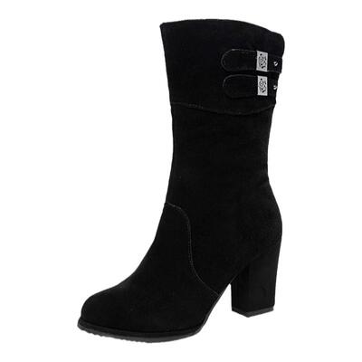 冠亚秋冬真皮马丁靴女百搭磨砂皮