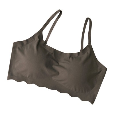 无痕内衣女文胸发育期冰丝初中生高中学生抹胸运动少女吊带美背心