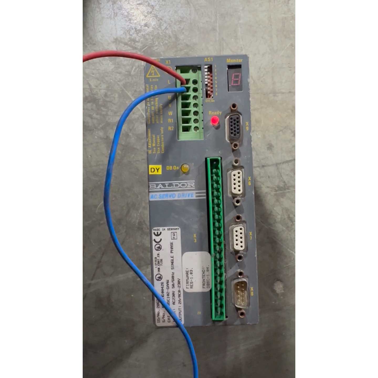 溢价-DBSC102-GAAW BALDOR AC230V 两台通图片