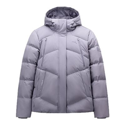 安踏95%绒防泼水羽绒服女装冬季百搭运动休闲羽绒服外套162547906