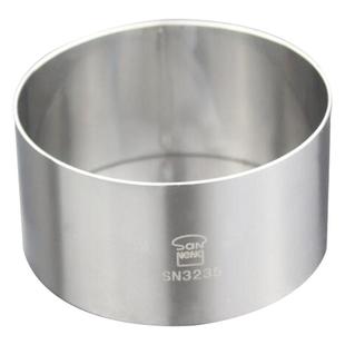 三能大鼓面包模具不锈钢圆形慕斯圈挞圈SN3476饼干模切模烘焙器具