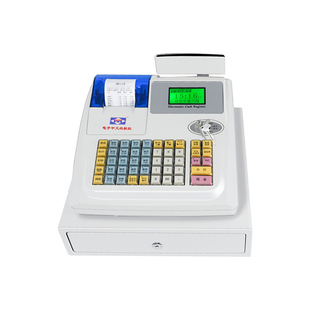 爱宝M-3000U收银机一体机小型超市便利店小商店早餐饭馆点餐机点单收银系统海外繁体英文收款打印小票收钱机