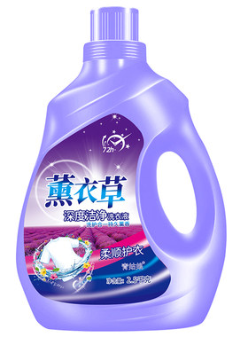 青姑娘洗衣液薰衣草香氛去渍持久留香多效合一洗串色柔顺护色洁净