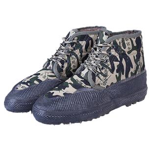 春季工地冷库工人干活鞋男女棉鞋加绒加厚防水胶鞋冰库防滑保暖鞋