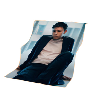 香港mc張天賦周边明星同款毛毯法兰绒午睡单人毯子空调保暖冷气毯