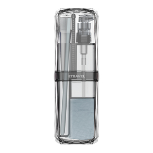 旅行洗漱杯旅游洗漱用品分装瓶便携套装洗梳包漱口杯牙刷牙膏收纳