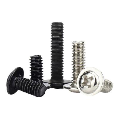 碳钢圆机螺丝钉蓬发浙江带垫十字