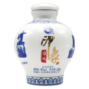 新疆兵团石河子小白杨酒厂白杨印象 238ml 42度整件6瓶包邮浓香型