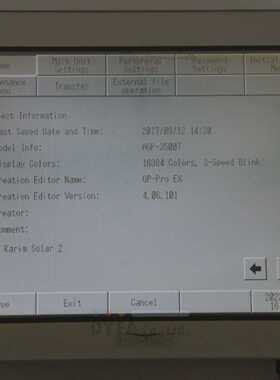 PRO-FACE GP3000 Series HMI 10