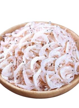 淡干虾皮干货海鲜宝宝辅食即食海米小虾米补钙金钩鲜活冷冻新鲜