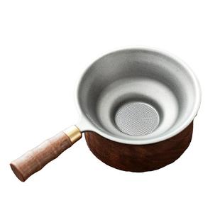 唐丰高端纯钛茶滤家用一体式茶漏泡茶专用滤茶器单独超细密过滤网