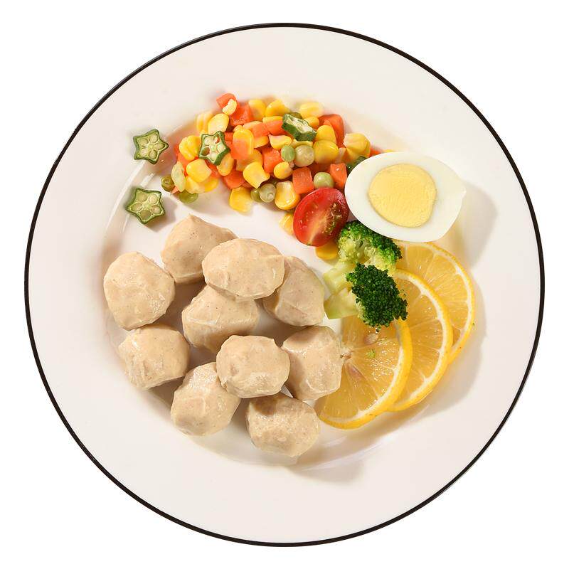 【24袋】吉野物语鸡肉丸即食低脂卡健身代餐解馋零食鸡肉食品丸子