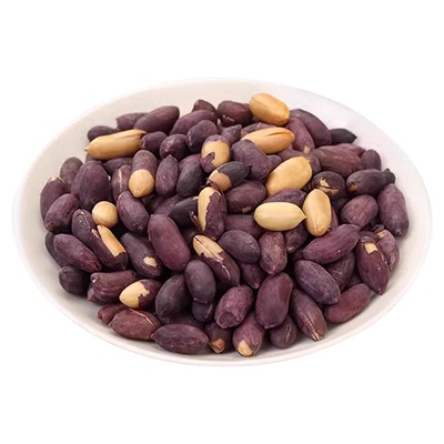 农科院黑花生山东特产五香特级富硒黑皮花生米花生健康养生小零食