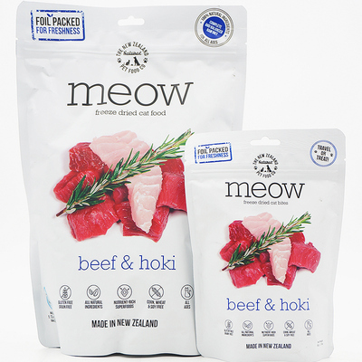 新西兰进口Meow无谷冻干主食猫粮