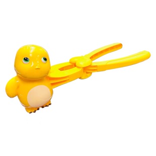 正版奶龙雪球夹子儿童玩雪工具打雪仗神器雪地装备堆雪人模具挖雪