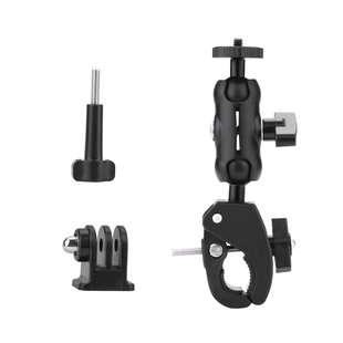 适用Insta360 Ace Pro2骑行支架影石X5/GoUltra口袋运动相机自行车摩托车把夹大疆Action5Pro大力钳安装配件
