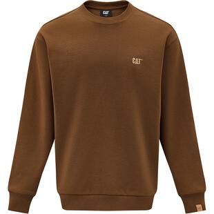 CAT卡特25秋冬新款男士轻户外落肩山系印花套头无帽卫衣