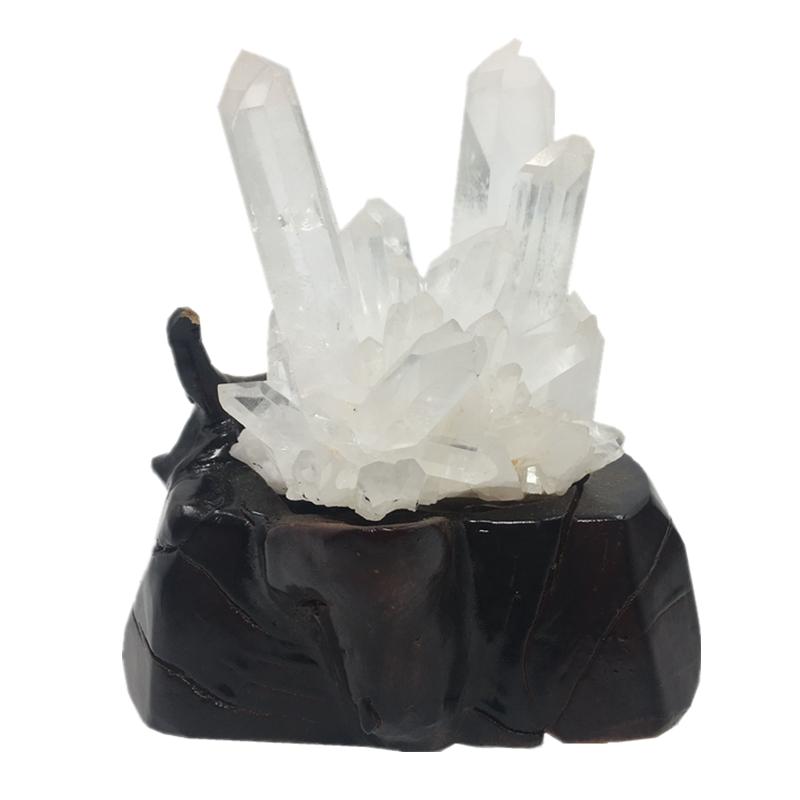假一赔十晶西缘摆件天然白水晶