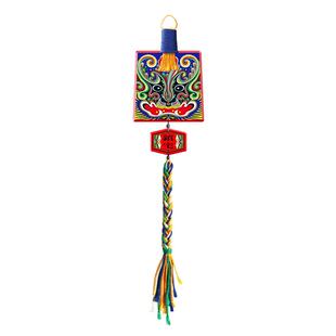 墙面装饰品挂件客厅高档电视背景墙乔迁新居过年玄关脸谱面具挂饰