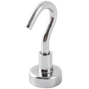 磁吸挂钩免打孔壁挂式无痕冰箱磁铁钥匙挂钩创意门后吸铁磁力粘钩